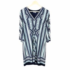 (J1-09) Studio One Blue Top Size 14